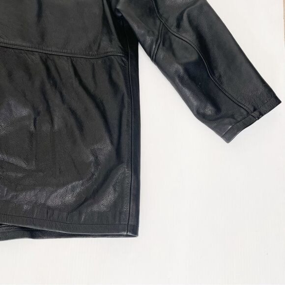 Wilson’s Leather M.Julian Black Leather Jacket Large - Picture 4 of 9